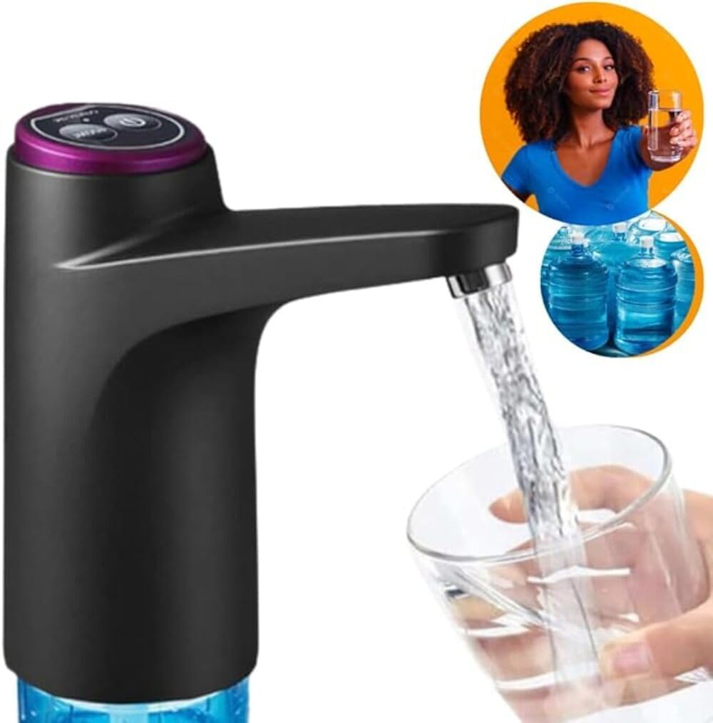 Review: Bomba Automática Recarregável para Galão de Água – Prática e Portátil!